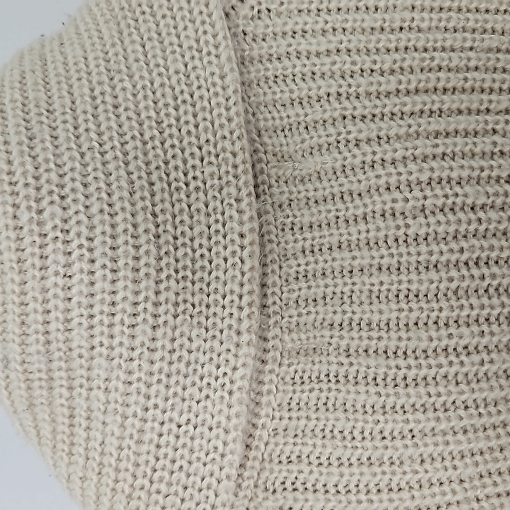 ■2 For $5 Suzy sheir Cardigan with toggle closure Beige knit size Medium - Picture 8 of 9
